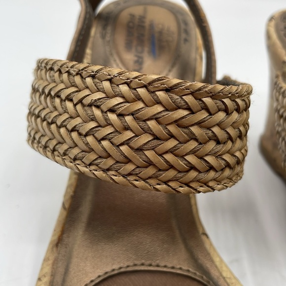 Lifestride Memory Foam Wedge Sandals Size 5.5 - Picture 6 of 8